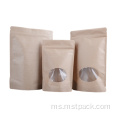 Beg Window / Stand Up Bags dengan Ziplock